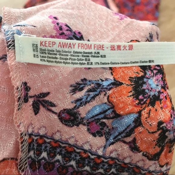 NWT Free People Boho Stevie Maxi Dress in Red - Picture 10 of 10